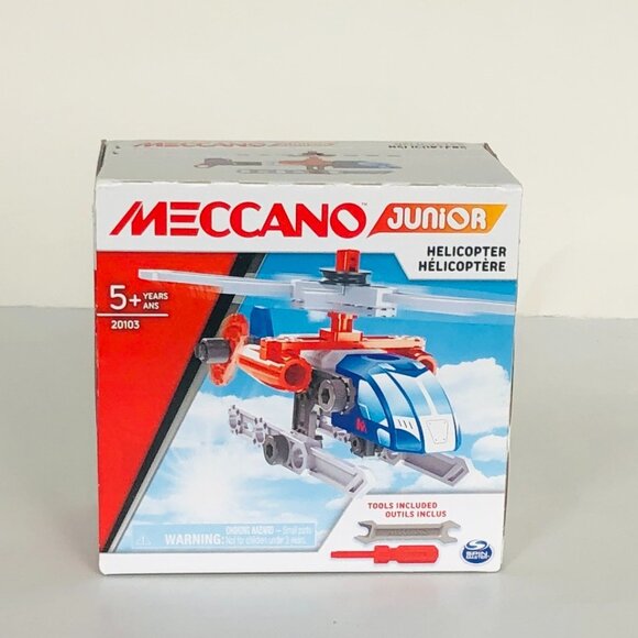 MECCANO Junior Helicopter STEAM building kit  For Age 5+  New Sealed - Picture 7 of 12